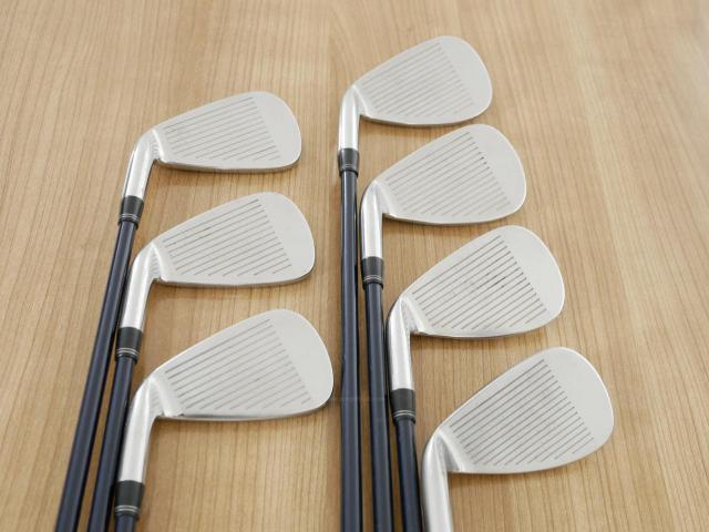 Iron set : Kasco : ชุดเหล็ก Kasco DIMPALS (ใบใหญ่) มีเหล็ก 5-Pw,Sw (7 ชิ้น) ก้านกราไฟต์ Flex R