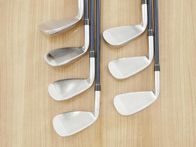 Iron set : Kasco : ชุดเหล็ก Kasco DIMPALS (ใบใหญ่) มีเหล็ก 5-Pw,Sw (7 ชิ้น) ก้านกราไฟต์ Flex R
