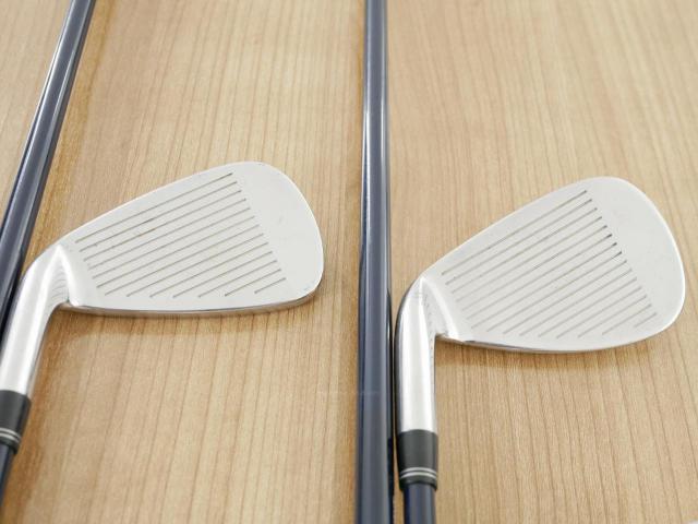 Iron set : Kasco : ชุดเหล็ก Kasco DIMPALS (ใบใหญ่) มีเหล็ก 5-Pw,Sw (7 ชิ้น) ก้านกราไฟต์ Flex R
