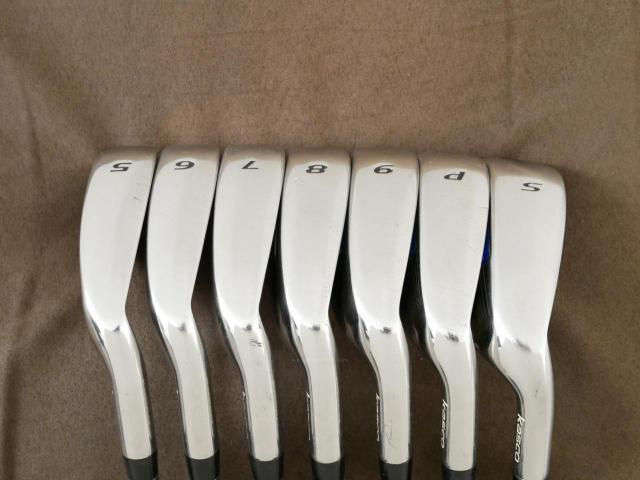 Iron set : Kasco : ชุดเหล็ก Kasco DIMPALS (ใบใหญ่) มีเหล็ก 5-Pw,Sw (7 ชิ้น) ก้านกราไฟต์ Flex R