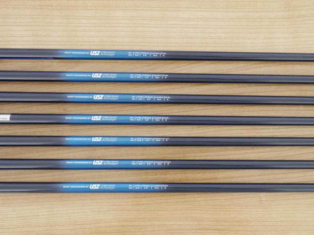 Iron set : Kasco : ชุดเหล็ก Kasco DIMPALS (ใบใหญ่) มีเหล็ก 5-Pw,Sw (7 ชิ้น) ก้านกราไฟต์ Flex R