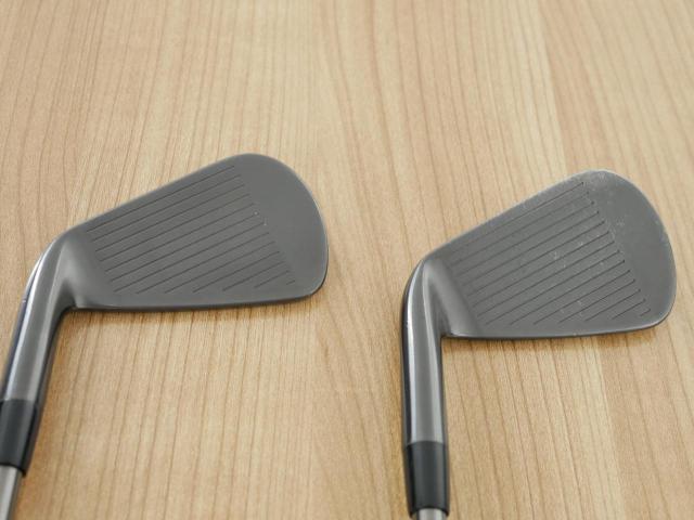 Iron set : Callaway : ชุดเหล็ก Callaway X Forged Black (ออกปี 2024 นุ่ม แน่น หล่อมาก) มีเหล็ก 5-Pw (6 ชิ้น) ก้านเหล็ก NS Pro Modus 105 Flex S