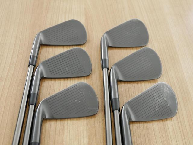 Iron set : Callaway : ชุดเหล็ก Callaway X Forged Black (ออกปี 2024 นุ่ม แน่น หล่อมาก) มีเหล็ก 5-Pw (6 ชิ้น) ก้านเหล็ก NS Pro Modus 105 Flex S