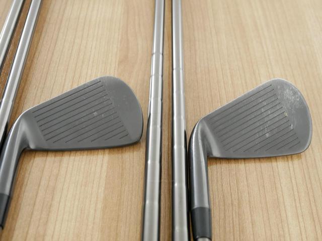 Iron set : Callaway : ชุดเหล็ก Callaway X Forged Black (ออกปี 2024 นุ่ม แน่น หล่อมาก) มีเหล็ก 5-Pw (6 ชิ้น) ก้านเหล็ก NS Pro Modus 105 Flex S