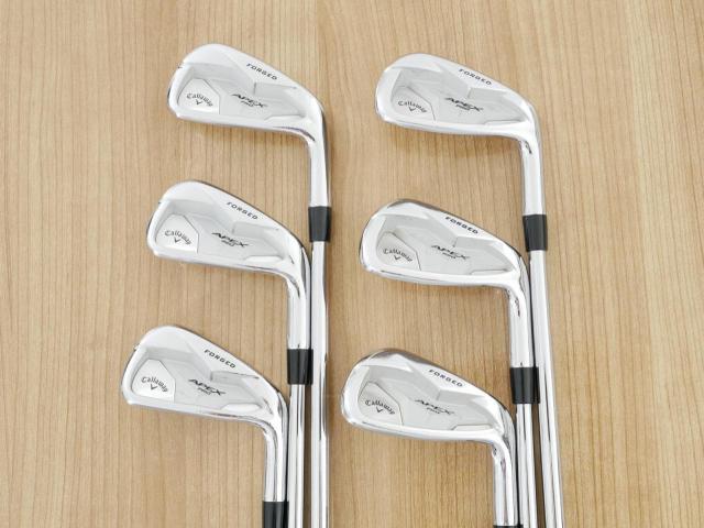 Iron set : Callaway : ชุดเหล็ก Callaway APEX Pro Forged (ออกปี 2019) มีเหล็ก 5-Pw (6 ชิ้น) ก้านเหล็ก NS Pro Modus 120 Flex S