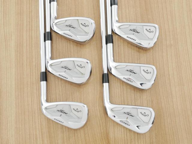 Iron set : Callaway : ชุดเหล็ก Callaway APEX Pro Forged (ออกปี 2019) มีเหล็ก 5-Pw (6 ชิ้น) ก้านเหล็ก NS Pro Modus 120 Flex S