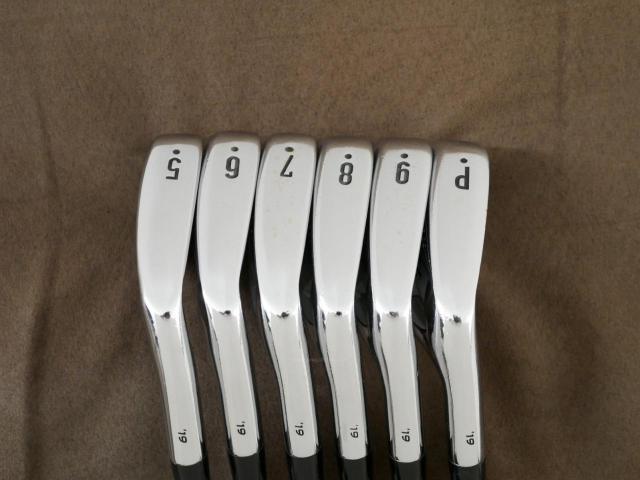 Iron set : Callaway : ชุดเหล็ก Callaway APEX Pro Forged (ออกปี 2019) มีเหล็ก 5-Pw (6 ชิ้น) ก้านเหล็ก NS Pro Modus 120 Flex S
