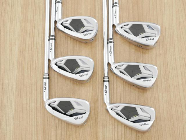 Iron set : Ping : ชุดเหล็ก Ping G430 (ออกปี 2023 Japan Spec. ใบใหญ่ ง่าย ไกล) มีเหล็ก 6-W,45 (6 ชิ้น) ก้านเหล็ก NS Pro Zelos 7 Flex S