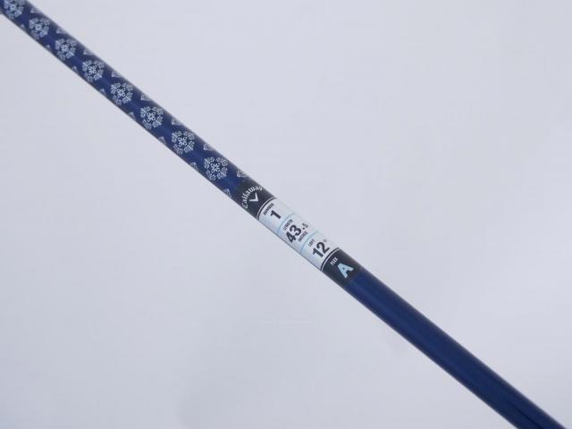 Lady club : All : ไดรเวอร์ Callaway Paradym Max Fast (รุ่นปี 2023 Japan Spec.) Loft 12 ก้าน Mitsubishi ELDIO 40 Flex A (Lady)