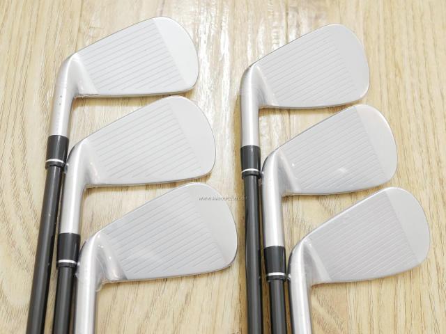 Iron set : Honma : **ของใหม่ ยังไม่แกะพลาสติก** ชุดเหล็ก Honma Tour World TW757P (รุ่นล่าสุด ออกปี 2022) มีเหล็ก 5-Pw (6 ชิ้น) ก้านกราไฟต์ Honma Vizard 50 Flex R