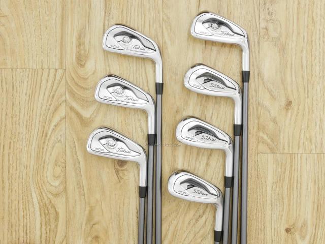 Iron set : Titleist : ชุดเหล็ก Titleist T200 (รุ่นปี 2020) มีเหล็ก 4-Pw (7 ชิ้น) ก้านกราไฟต์ Fujikura MCI Black 100 Flex S