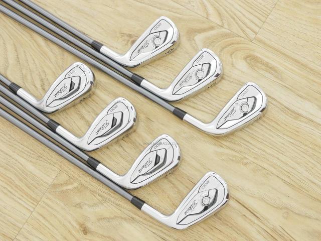 Iron set : Titleist : ชุดเหล็ก Titleist T200 (รุ่นปี 2020) มีเหล็ก 4-Pw (7 ชิ้น) ก้านกราไฟต์ Fujikura MCI Black 100 Flex S