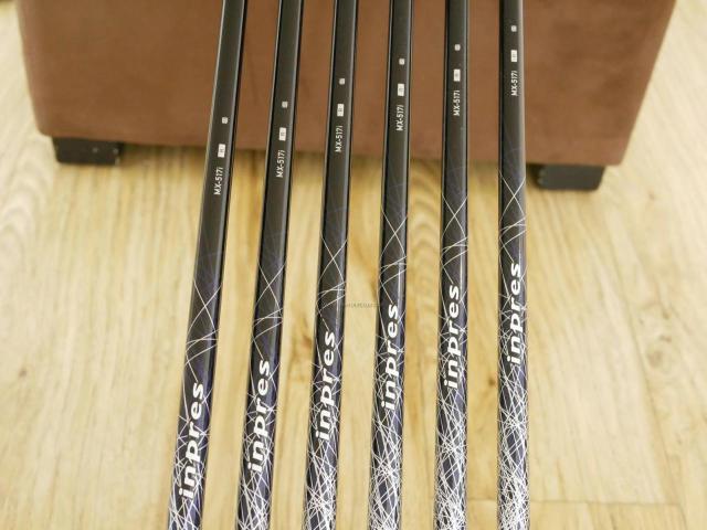 Iron set : Yamaha : ชุดเหล็ก Yamaha Inpres UD+2 (ปี 2018 ตีไกลที่สุด ไกลกว่าเหล็กทั่วไป 2 เบอร์) มีเหล็ก 6-Pw,Aw (6 ชิ้น) ก้านกราไฟต์ Flex R