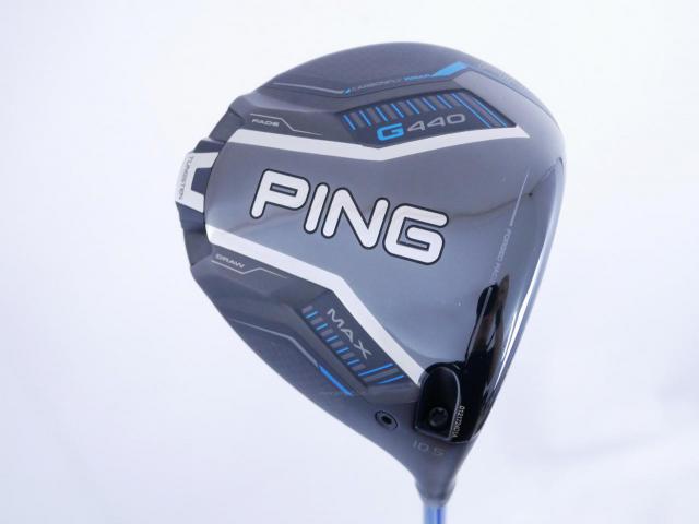 Driver : PING : ไดรเวอร์ Ping G440 Max (รุ่นล่าสุด ออกปี 2025 Japan Spec) Loft 10.5 ก้าน Ping Alta J CB Flex S