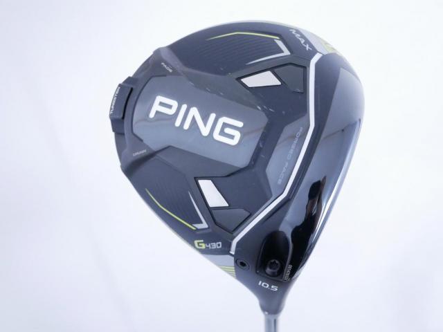 Driver : PING : ไดรเวอร์ Ping G430 Max (รุ่นปี 2023) Loft 10.5 (ปรับได้) ก้าน Ping Alta J CB Flex SR