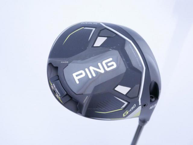 Driver : PING : ไดรเวอร์ Ping G430 Max (รุ่นปี 2023) Loft 10.5 (ปรับได้) ก้าน Ping Alta J CB Flex SR