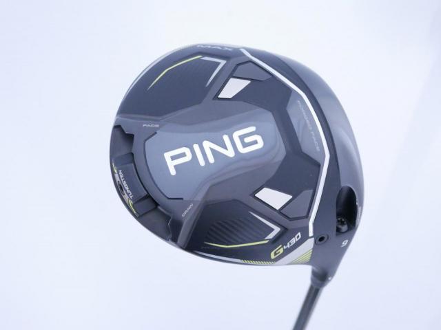 Driver : PING : ไดรเวอร์ Ping G430 Max (รุ่นปี 2023) Loft 9 (ปรับได้) ก้าน Ping Alta J CB Flex S