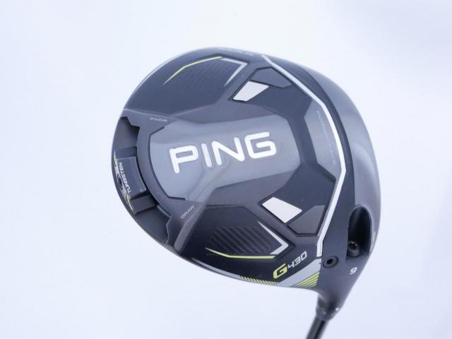 Driver : PING : ไดรเวอร์ Ping G430 Max (รุ่นปี 2023) Loft 9 (ปรับได้) ก้าน Ping Alta J CB Flex S