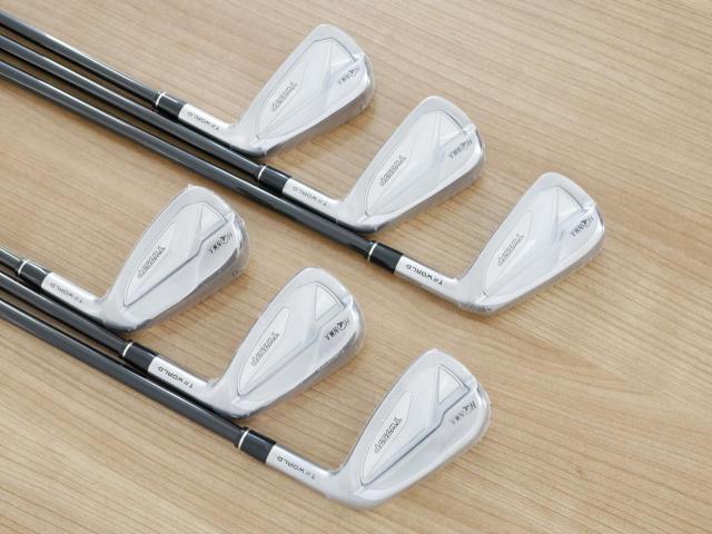 Iron set : Honma : **ของใหม่ ยังไม่แกะพลาสติก** ชุดเหล็ก Honma Tour World TW757P (ออกปี 2022) มีเหล็ก 5-Pw (6 ชิ้น) ก้านกราไฟต์ Honma Vizard 50 Flex R