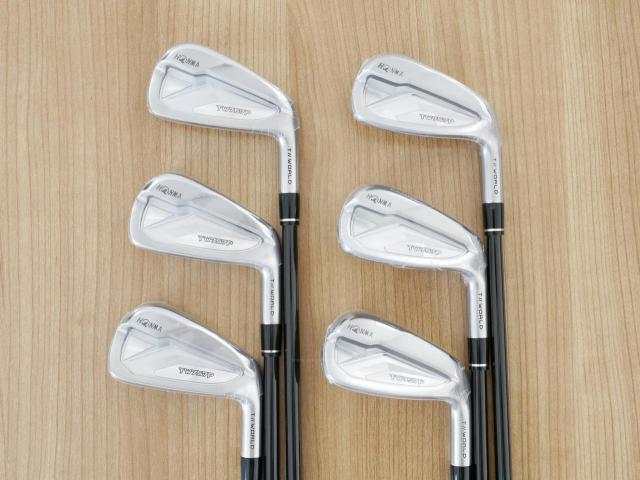 Iron set : Honma : **ของใหม่ ยังไม่แกะพลาสติก** ชุดเหล็ก Honma Tour World TW757P (ออกปี 2022) มีเหล็ก 5-Pw (6 ชิ้น) ก้านกราไฟต์ Honma Vizard 50 Flex R