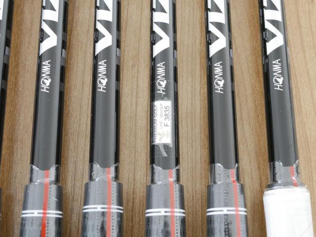 Iron set : Honma : **ของใหม่ ยังไม่แกะพลาสติก** ชุดเหล็ก Honma Tour World TW757P (ออกปี 2022) มีเหล็ก 5-Pw (6 ชิ้น) ก้านกราไฟต์ Honma Vizard 50 Flex R