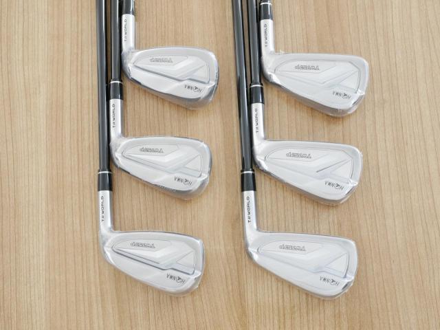 Iron set : Honma : **ของใหม่ ยังไม่แกะพลาสติก** ชุดเหล็ก Honma Tour World TW757P (ออกปี 2022) มีเหล็ก 5-Pw (6 ชิ้น) ก้านกราไฟต์ Honma Vizard 50 Flex R