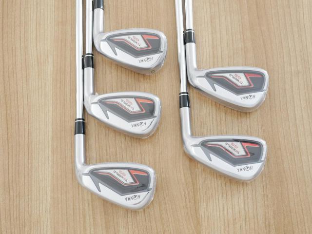 Iron set : Honma : **ของใหม่ ยังไม่แกะพลาสติก** ชุดเหล็ก Honma Tour World GS (ออกปี 2021 ใบใหญ่ ตีง่าย ไกล) มีเหล็ก 6-10 (5 ชิ้น) ก้านเหล็ก NS Pro ZELOS Flex S