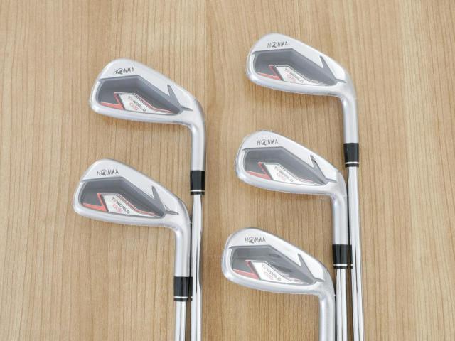 Iron set : Honma : **ของใหม่ ยังไม่แกะพลาสติก** ชุดเหล็ก Honma Tour World GS (ออกปี 2021 ใบใหญ่ ตีง่าย ไกล) มีเหล็ก 6-10 (5 ชิ้น) ก้านเหล็ก NS Pro 950 NEO Flex R