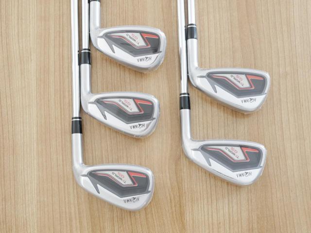 Iron set : Honma : **ของใหม่ ยังไม่แกะพลาสติก** ชุดเหล็ก Honma Tour World GS (ออกปี 2021 ใบใหญ่ ตีง่าย ไกล) มีเหล็ก 6-10 (5 ชิ้น) ก้านเหล็ก NS Pro 950 NEO Flex R