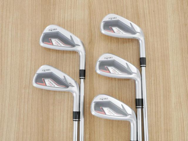 Iron set : Honma : **ของใหม่ ยังไม่แกะพลาสติก** ชุดเหล็ก Honma Tour World GS (ออกปี 2021 ใบใหญ่ ตีง่าย ไกล) มีเหล็ก 6-10 (5 ชิ้น) ก้านเหล็ก NS Pro 950 NEO Flex R