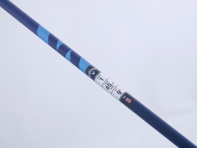 Driver : Callaway : ไดรเวอร์ Callaway Paradym (รุ่นปี 2023 Japan Spec.) Loft 9 (ปรับได้) ก้าน Fujikura Ventus TR 5 Flex S