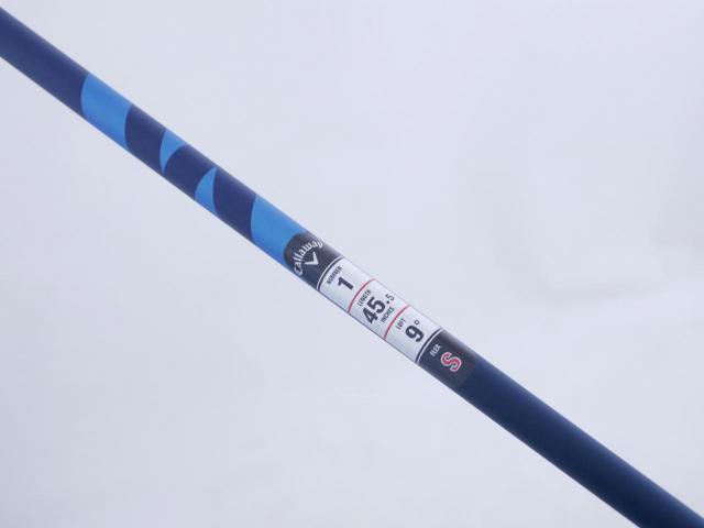 Driver : Callaway : ไดรเวอร์ Callaway Paradym (รุ่นปี 2023 Japan Spec.) Loft 9 (ปรับได้) ก้าน Fujikura Ventus TR 5 Flex S