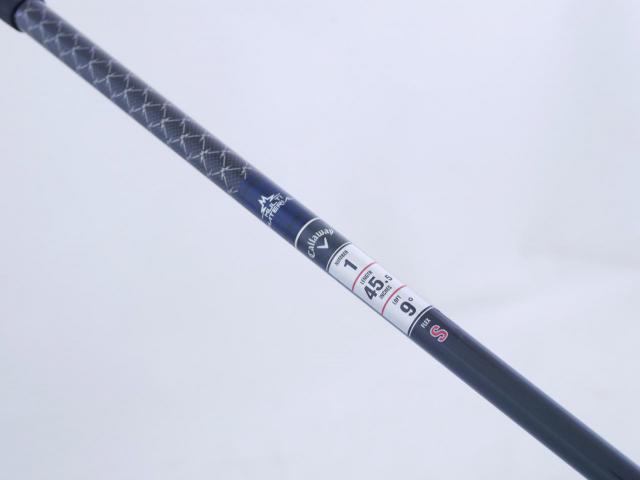 Driver : Callaway : ไดรเวอร์ Callaway Paradym Triple Diamond (รุ่นปี 2023 Low Spin สุดๆ) Loft 10.5 (ปรับได้) ก้าน Mitsubishi TENSEI 55 Flex S