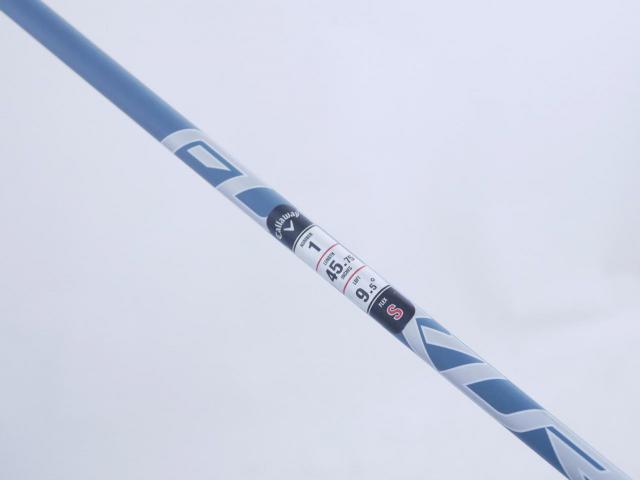 Driver : Callaway : ไดรเวอร์ Callaway Paradym Max Fast (รุ่นปี 2023 Japan Spec.) Loft 9.5 ก้าน Fujikura Speeder NX 40 Flex S
