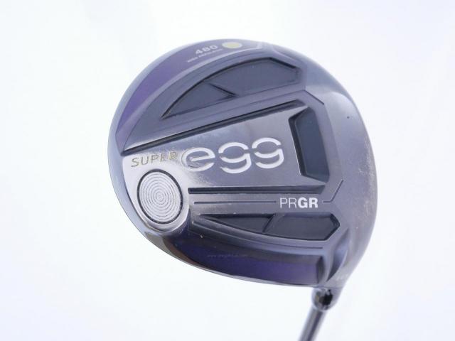 Driver : PRGR : ไดรเวอร์ PRGR Super EGG 480cc. (ปี 2021 หน้าเด้งเกินกฏ ตีไกลมาก) Loft 10.5 Flex R (M-37)