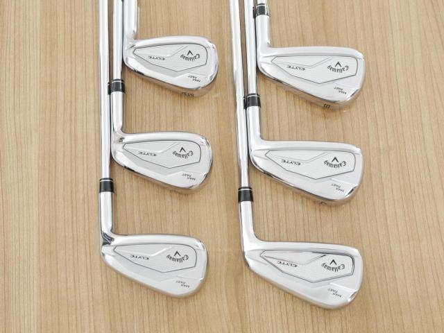 Iron set : Callaway : ชุดเหล็ก Callaway ELYTE Max Fast (ออกปี 2025 ตีง่ายมาก ไกล Japan Spec.) มีเหล็ก 6-Pw,Aw (6 ชิ้น) ก้านเหล็ก NS Pro ZELOS 7 Flex S