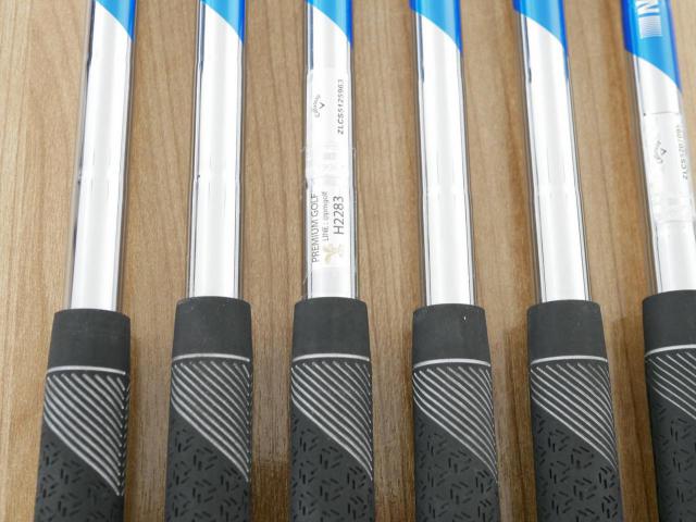 Iron set : Callaway : ชุดเหล็ก Callaway ELYTE Max Fast (ออกปี 2025 ตีง่ายมาก ไกล Japan Spec.) มีเหล็ก 6-Pw,Aw (6 ชิ้น) ก้านเหล็ก NS Pro ZELOS 7 Flex S