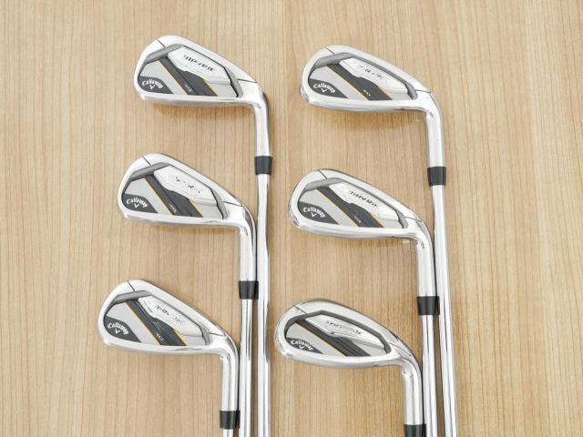 Iron set : Callaway : ชุดเหล็ก Callaway Mavrik MAX (ออกปี 2020 ตีง่าย ไกลมากๆ) มีเหล็ก 6-Pw,Gw (6 ชิ้น) ก้านเหล็ก NS Pro Zelos 7 Flex S