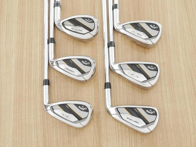 Iron set : Callaway : ชุดเหล็ก Callaway Mavrik MAX (ออกปี 2020 ตีง่าย ไกลมากๆ) มีเหล็ก 6-Pw,Gw (6 ชิ้น) ก้านเหล็ก NS Pro Zelos 7 Flex S