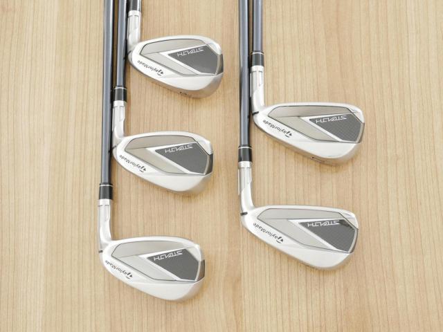 Iron set : Taylormade : ชุดเหล็ก Taylormade Stealth (ออกปี 2022 Japan Spec.) มีเหล็ก 6-Pw (5 ชิ้น) ก้านกราไฟต์ Mitsubishi Tensei TM60 Flex R