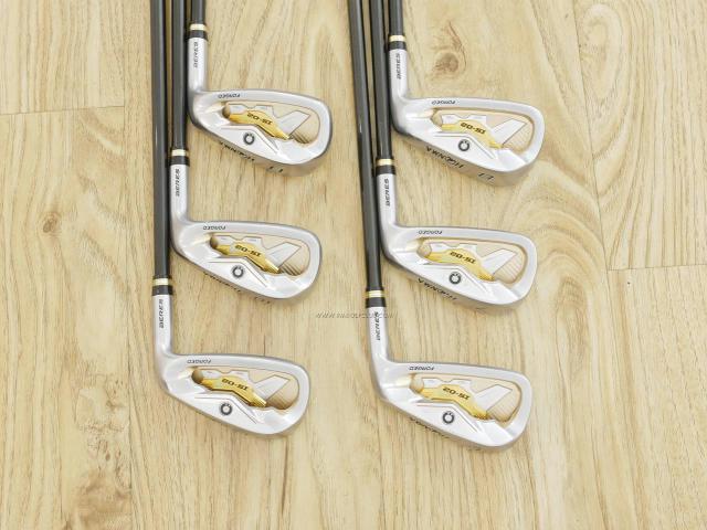 Iron set : Honma : ชุดเหล็ก Honma Beres IS-02 (หน้าเด้ง Forged) มีเหล็ก 6-11 (6 ชิ้น เทียบเท่า 5-Pw) ก้าน ARMRQ 6 (49) Flex R (2 ดาว)