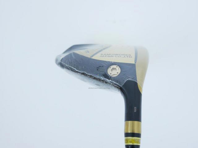 Fairway Wood : Kamui : **ของใหม่ ยังไม่แกะพลาสติก** หัวไม้ 3 Kamuiworks KM-300 (หน้าเด้ง มีสปริงข้างใน หายากมาก) Loft 15 ก้าน Fujikura Double Kick Flex SR