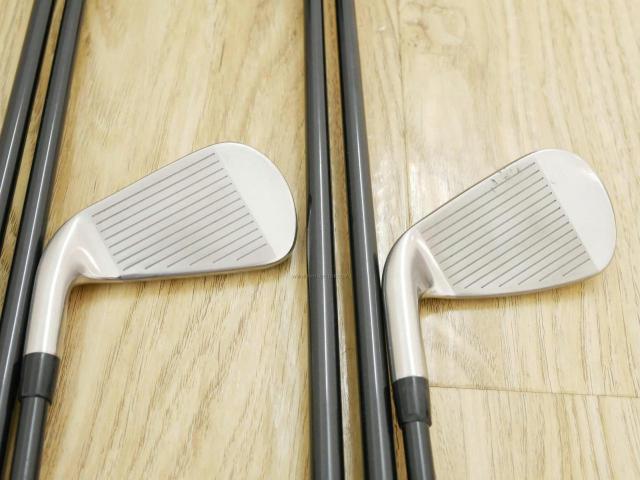 Iron set : Titleist : ชุดเหล็ก Titleist AP1 718 (ออกปี 2018) มีเหล็ก 5-Pw,48 (7 ชิ้น) ก้านกราไฟต์ Fujikura MCI 60 Flex R