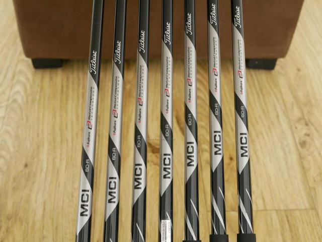Iron set : Titleist : ชุดเหล็ก Titleist AP1 718 (ออกปี 2018) มีเหล็ก 5-Pw,48 (7 ชิ้น) ก้านกราไฟต์ Fujikura MCI 60 Flex R