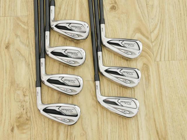 Iron set : Titleist : ชุดเหล็ก Titleist AP1 718 (ออกปี 2018) มีเหล็ก 5-Pw,48 (7 ชิ้น) ก้านกราไฟต์ Fujikura MCI 60 Flex R