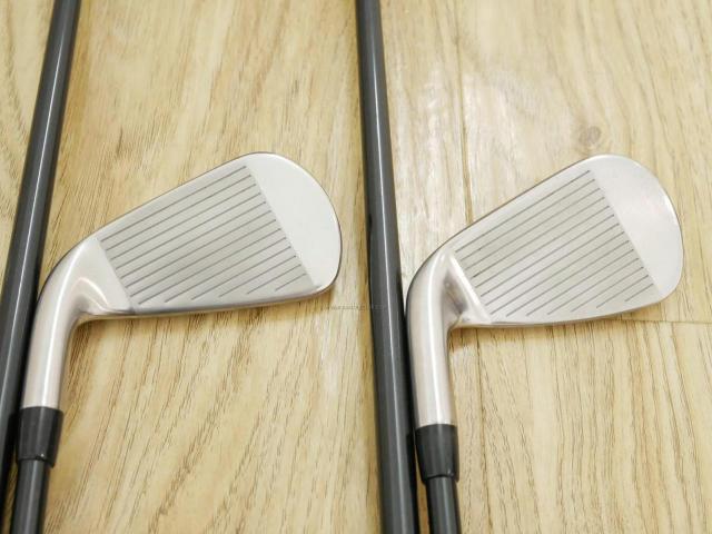 Iron set : Titleist : ชุดเหล็ก Titleist AP1 718 (ออกปี 2018) มีเหล็ก 5-Pw,48 (7 ชิ้น) ก้านกราไฟต์ Fujikura MCI 60 Flex R