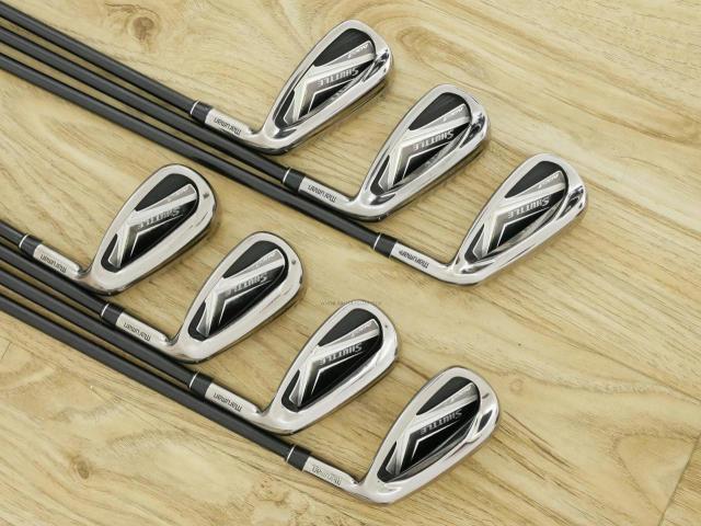 Iron set : Maruman : ชุดเหล็ก Maruman Shuttle NX-1 (ออกปี 2018 หน้าเด้งสุดๆ โกงสุดๆ เหล็ก 7 Loft 27) มีเหล็ก 5-Pw,Pa (7 ชิ้น) ก้านกราไฟต์ Flex R