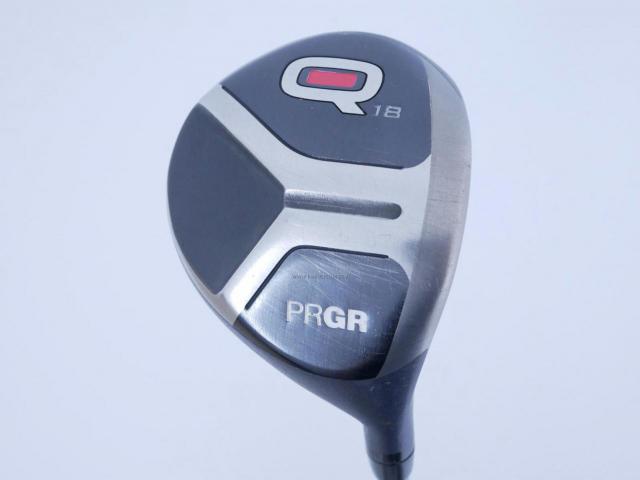 Fairway Wood : PRGR : ไม้กระเทย PRGR Q (รุ่นปี 2019 สำหรับเล่นได้ทุกไลน์) Loft 18 Flex R 