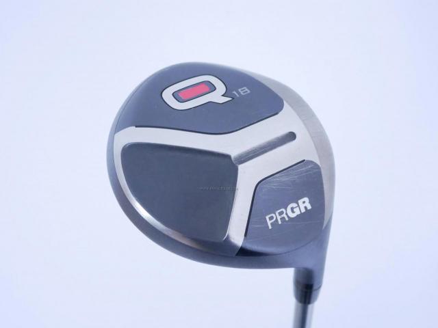 Fairway Wood : PRGR : ไม้กระเทย PRGR Q (รุ่นปี 2019 สำหรับเล่นได้ทุกไลน์) Loft 18 Flex R 