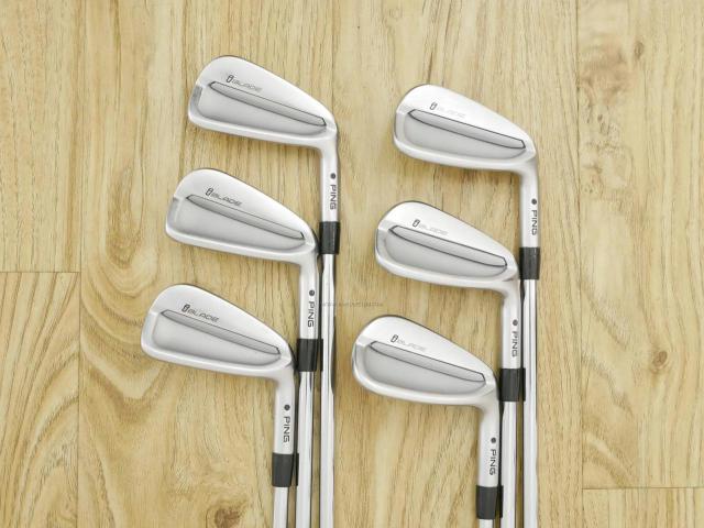 Iron set : Ping : ชุดเหล็ก Ping iBlade (ปี 2018) มีเหล็ก 5-Pw (6 ชิ้น) ก้านเหล็ก NS Pro Modus 105 Flex R